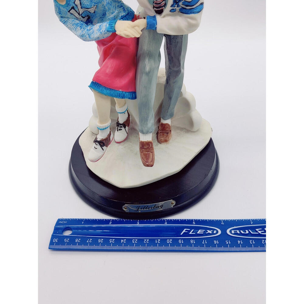Vintage Jitterbug 9.5" Dance Sculpture 1989 A E P Albert E Price Bellmawr NJ TW - Picture 12 of 13